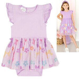 Sweet Wink Easter Bunny Short Sleeve Tutu Bodysuit